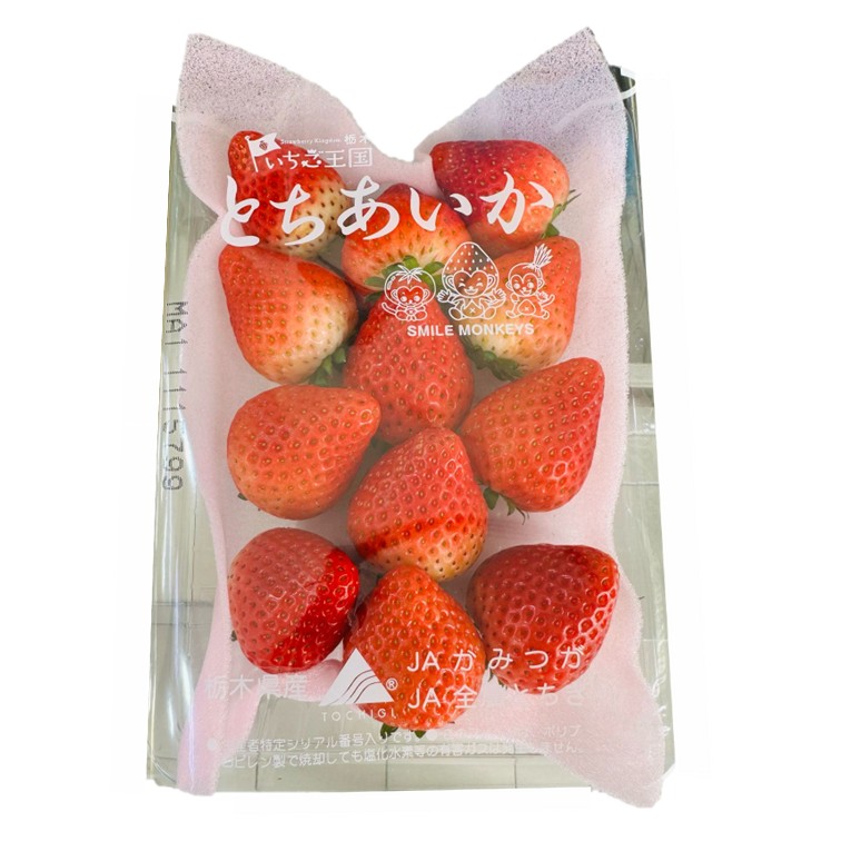 Japanese Tochiaika Ichigo Strawberries (280g/box) – Fruits36
